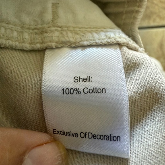 Birdwell Beach Britches Mens Pull On Elastic Waist Pants Size Large Beige - Picture 10 of 12